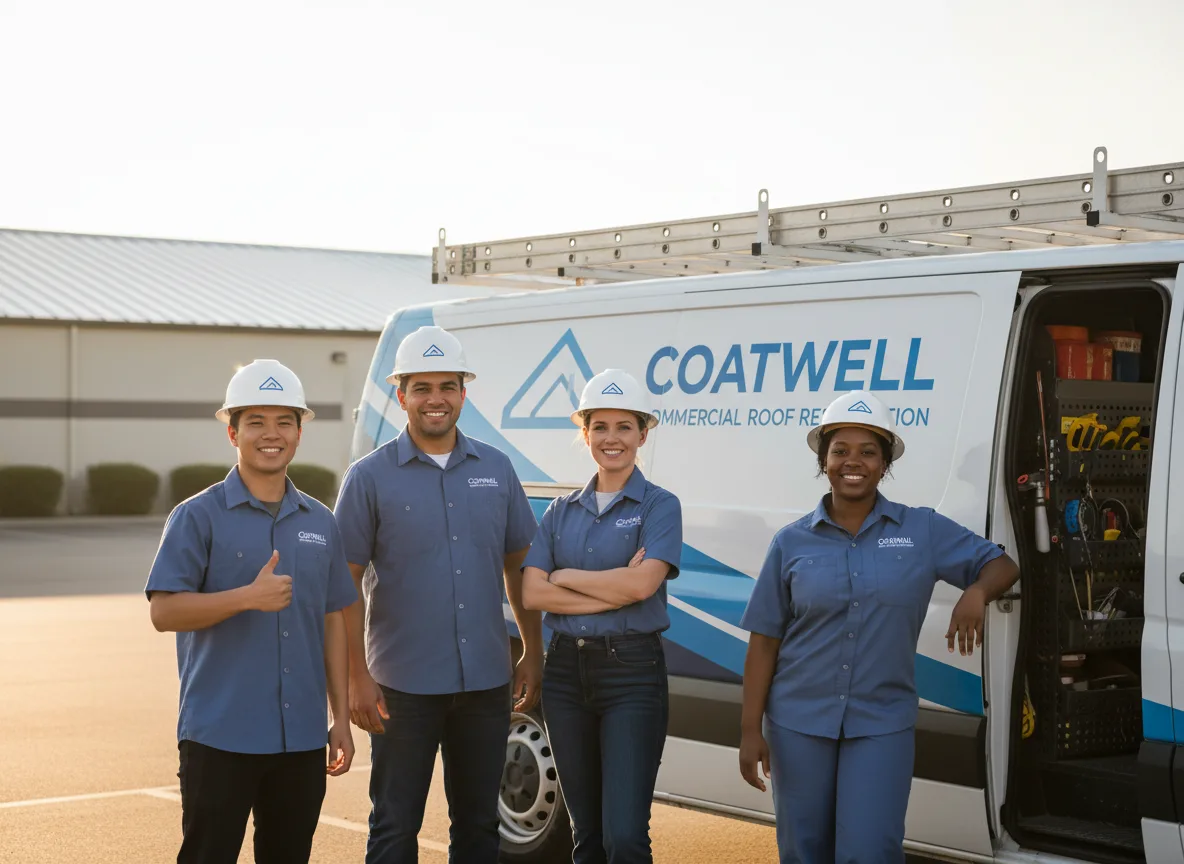 Commercial roof coating company in Cleves, OH